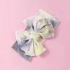 Hair Accessories Baby Flower Bows Headband Waffle Fabric Girl Lace Elastic Bands Bowknot Clothes Infant Turban Kids Children