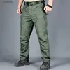 Men's Pants Tactical Cargo Pants Men Combat Trousers Army Military Pants ltiple Pockets Working Hiking Casual Men's Trousers Plus Size 6XLL231212