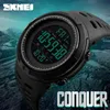 Skmei marca masculina relógios esportivos moda chronos contagem regressiva à prova dwaterproof água led relógio digital homem relógio militar relogio mascul184g