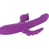 Vibrador eléctrico balanceado retráctil con calefacción calentada para masturbación femenina Productos para adultos 231129