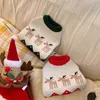 Dog Apparel Classic Christmas Deer Clothes Pet Knit Sweater Autumn Winter Teddy Pullover Bichon Warm Year's 231212