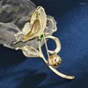 Broscher trendig skalfjäril högklassig elegant sötvatten pärlrock brosch för kvinnor kläder stift tillbehör smycken