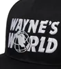 Fashionwayne039s World Hat costume Waynes World Baseball Caps Unisex Earth Capone ricamato per camionista papà cappello unisex cap8384307