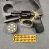Revocinador de doble acción Nylon Bullet Toy Gun Pistol Pistol Blaster para adultos Regalos de cumpleaños para niños Juegos al aire libre