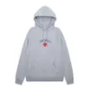 Noah Hoodies moda markası Noah Gül İşlemeli Çapraz Ceket Çiftler için Gevşek Büyük Boy Hoodie 720