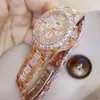 Wristwatches Fashion Women Watch With Diamond Ladies Top Casual Women's Bracelet Crystal Watches Relogio Feminino344c