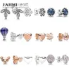 Fahmi 100 925 Sterling Silver Hearts Ladybird Lioness Garden Midnight Star Leaves Air Balloon Women Charm Fashion Jewelry8584190