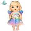 Doll Accessories clothes Fashion dresses swimsuits tableware for 12 Inch 30CM Toys Crawling accessories 231212