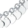 Charm armband charm armband berömda 925 sterling sier designer märken klassisk diy armband mti hjärtetikett handwear l221216 drop de dhpov