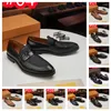 40Model Designer Kleding Schoenen Echt Leer Mode Heren Zakelijke Loafers Puntige Zwarte Schoenen Oxford Ademende Formele Bruiloft Schoenen Grote Maat 38-47