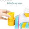 Bath Toys Bubble Ice Maker Bath Toy Bath Bath Bubble Machine Bubble Bath Maker med 4 Ice Cones Bubble Machine Dusch Q231212