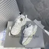 2024 Nowa luksusowa marka projektantów mężczyzn mężczyzn dla kobiet Casual Buty Track 3 3.0 Triple White Black Sneakers Tess.s. Nylonowy trener platformy Gomma Skórzany Trener Buty 37-45