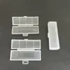 Plastic Storage Case for Single 18650 Battery Healthy Material Battery Holder Box