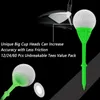 Golf Tees 60 Pcs Upgrade Big Cup Golf Tees Plastic 8m Reduce Friction Bulk Reusable Colors Tee Ball Holder Accessories 231212