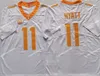 Camiseta de fútbol de los Voluntarios de Tennessee de la NCAA 5 Camiseta de Hendon Hooker 11 Camiseta de Jalin Hyatt 16 Camiseta de WALLEN Camiseta cosida de Manning 7 MILTON III 2023