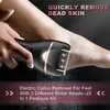 Soins des pieds 22 en 1 Fichier électrique rechargeable Callus Remover Machine Pédicure Dispositif Outils Pieds pour talons Supprimer la peau morte 231211