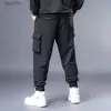 Męskie spodnie workowane spodnie Męscy Hip Hop Streetwear Pant Big Size 7xl Drespants Jogger Ogólnia moda Plus Szie HX530L231212