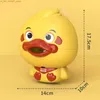 Bath Toys Baby Bubble Bathing Toys Duck Music Kids Bath Toy Automatically Spit Bubbles Bubble Maker Baby Bathroom Toy for Kids Q231212