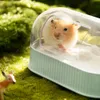 Altri articoli per animali domestici Criceto Bagno Cavia Topo Gerbille Toilette Gabbia Scatola Trasparente Bagno Sabbia Casa giocattolo Accessorio per piccoli animali 231211