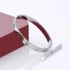 Heren Dames Designer Bangle Liefde Schroevendraaier Armband Klassiek C Design Titanium Stalen Sieraden Kleurvast Hypoallergeen 196w