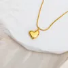 Hangerkettingen Sexy hart roestvrijstalen ketting Accessoires voor meisjes voor damescadeau