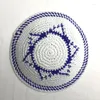 Berety Żydowskie Kippah ręka zrobiła Yarmulke Judaica Yamaka Kippa Yamakah Yarmulka Hat Men or Kids (14-17 cm)