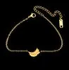 Whole 10pcslot Stainless Steel Minimal Banana Bracelets For Women Kids Jewelry Gold Color Dainty Fruit Armbandjes Dames Link7627261