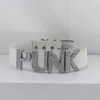 Choker Kristall Handgefertigte Benutzerdefinierte Große Buchstaben Kragen Punk Harajuku Name Wort Halskette Für Frauen Mädchen Club Cosplay Schmuck Geschenk