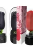 NXY Vibratoren Frauen Rose Sexspielzeug Leistungsstarkes Klitoris-Saugen, schwarzer Vibrator, Zunge lecken, doppelseitige Form für Paare 01046738451