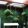 Dekorative Blumenkränze, groß, 48 cm, 42 cm, künstliche Pflanzenkugel, Topiary-Baum, Hochzeitsdekoration, Party, Zuhause, Outdoor, hängende Kugel8178724