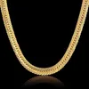 Ganze Vintage Lange Gold Kette Für Männer Hip Hop Kette Halskette 8 MM Gold Farbe Dicke Curb Halsketten männer schmuck Colar Coll216u