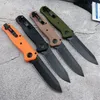 BM 8551 Mediator BM 8551 BK Auto Folding Knife S90V Plain Blade Nylon Wave Fiber Handle Pocket Tactical Knives Outdoor Hunting Defense EDC 4850 537 3400 9400 Tools Tools