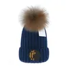 Mode Fendo Herren Winter Strickmütze Designer Beanie Damen Schädelkappen Schnee Warme Hüte Reisen Bergsteigen Kappe FD4