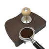 Tapete de seguridad para café Espresso, almohadilla antideslizante de esquina de goma de silicona, soporte para herramientas, apisonamiento de Barista 210309258P