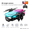 Kk9 Mini-Pro Intelligent Uav 4K Hd Obiettivo doppia fotocamera Mini droni Pieghevole RC Quadcopter Drone Arancione Blu 2 colori X11250A Drop Delive Dhljo