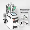 Cryo Cryolipolysis Fat Freeze Cavitation Vacuum Body Slimming Machine Lipo Laser RF Viktförlustutrustning