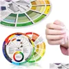 Other Tattoo Supplies Pantone Tattoo Ink Accessories Permanent Makeup Micro Pigment Color Wheel Guide Select Mix Pigments Tch Hair Dro Dhyrx