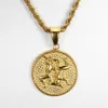 12 Segno zodiacale Oroscopo Collane con pendente per Uomo Donna Oro Ariete Leone 12 Costellazioni Collana con gioielli 201013262r