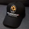 Metal Gear Solid V 5 Ground Zeroes MGS5 Fox Logo Kapağı Koleksiyon Şapkası Ayarlanabilir Snapback Beyzbol Kapağı Siyah Color3352707