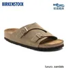 Birknstocks Sandália Chinelos Masculinos e Femininos Sandálias Birknstocks Bocken Sapatos para Mulheres Casacos Sandálias Bocken Zurich Casual Double Breasted Cortiça Sola F HB6C