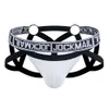 Sexy roupa interior masculina tanga jockstrap g string malha bolsa calcinha bondage lingerie arnês erótico cuecas t volta