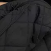 Giacche da donna Designer Classico Autunno/Inverno Cappotto da donna in cotone e nylon con motivo a quadretti in betulla profonda, edizione alta 6FWU