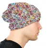 Bérets mexicain Otomi tissu mexique Art Bonnet Homme mode tricoté chapeau pour hommes femmes chaud hiver fleurs bonnets casquettes