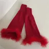 Chaussettes à longues jambes pour femmes, accessoires de Costume de danse de fête des années 80 pour filles, Cosplay 37JB