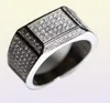 S925 Sterling Silver 2 Karat Diamond Ring för män Anillo Gemstone Silver 925 Jewelry Diamond Bague Diamant Anillos Mujer Rings Y12541487