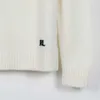 Женские свитера 23 Ранняя осень с круглым вырезом, плюшевый мишка, пуловер с мультяшной вышивкой, повседневный приталенный свитер, шерстяной вязаный нижний топ с длинными рукавами для женщин