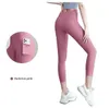 pants lu Yoga aligner leggings femmes Shorts pantalons courts tenues dame sport dames pantalons exercice vêtements de fitness filles course Leggings gym slim fit aligner pantalon serré