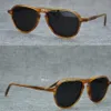Wysokiej jakości okulary przeciwsłoneczne Jasper Johnny Single Blonde Blonde okulary do recepty Depp Depps 52-18-145 Rama z oryginalnymi PAC188S