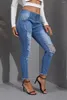 Jeans pour femmes Est Haute Qualité En Gros Femme Denim Crayon Pantalon Top Marque Stretch Taille Femmes
