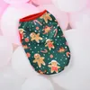 Vêtements pour chiens pour petits chiens chats gilet chemise vêtements de noël coton vêtements pour animaux de compagnie sweats à capuche chiot Costume Chihuahua tenue cadeau